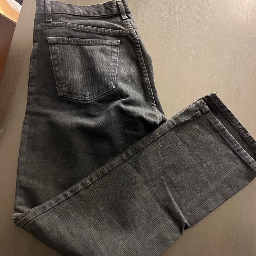 Black Bluenotes button up Jeans - Boys Boot Cut sz 28/30